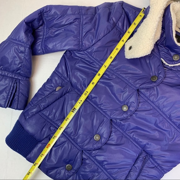 UGG purple jacket with hood kids 14/16 - Picture 3 of 11